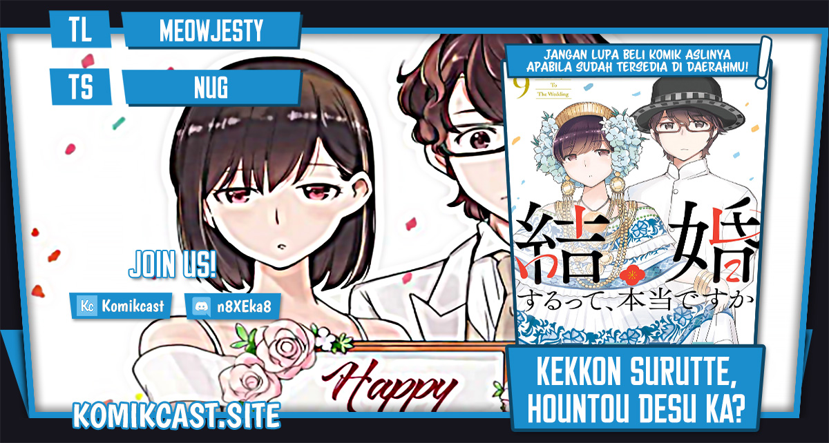 Kekkon Surutte, Hontou Desu ka? Chapter 101 Bahasa Indonesia